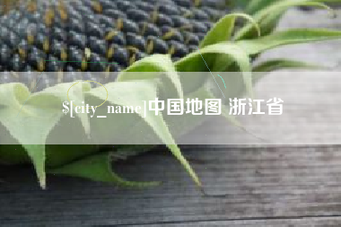 浙江中国地图 浙江省