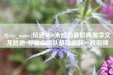 浙江短道5000米接力最后两圈李文龙陪跑-尽管中国队最终收获一枚铜牌