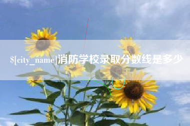 浙江消防学校录取分数线是多少