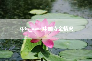 浙江中国夺金情况