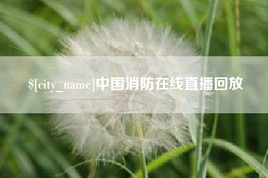 浙江中国消防在线直播回放