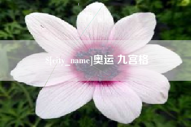 浙江奥运 九宫格