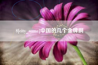 浙江中国的几个金牌啊