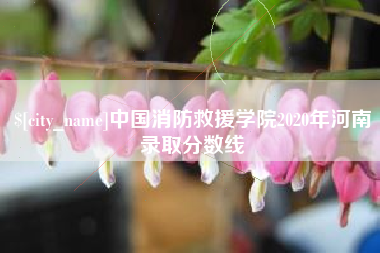 浙江中国消防救援学院2020年河南录取分数线