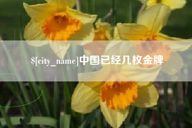 浙江中国已经几枚金牌