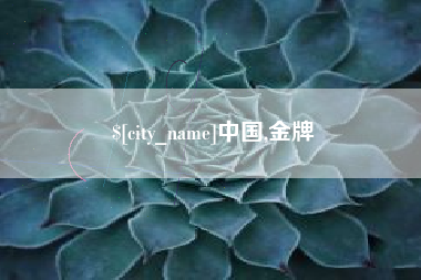 浙江中国,金牌