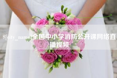 浙江全国中小学消防公开课网络直播视频