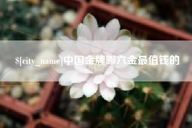 浙江中国金牌哪六金最值钱的
