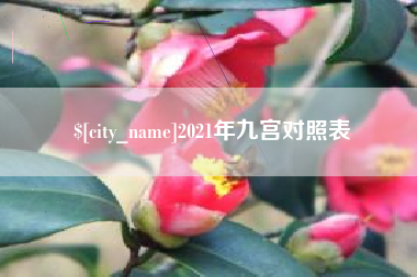 浙江2021年九宫对照表