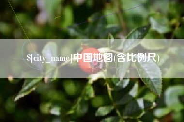浙江中国地图(含比例尺)
