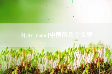 浙江中国的几个金牌